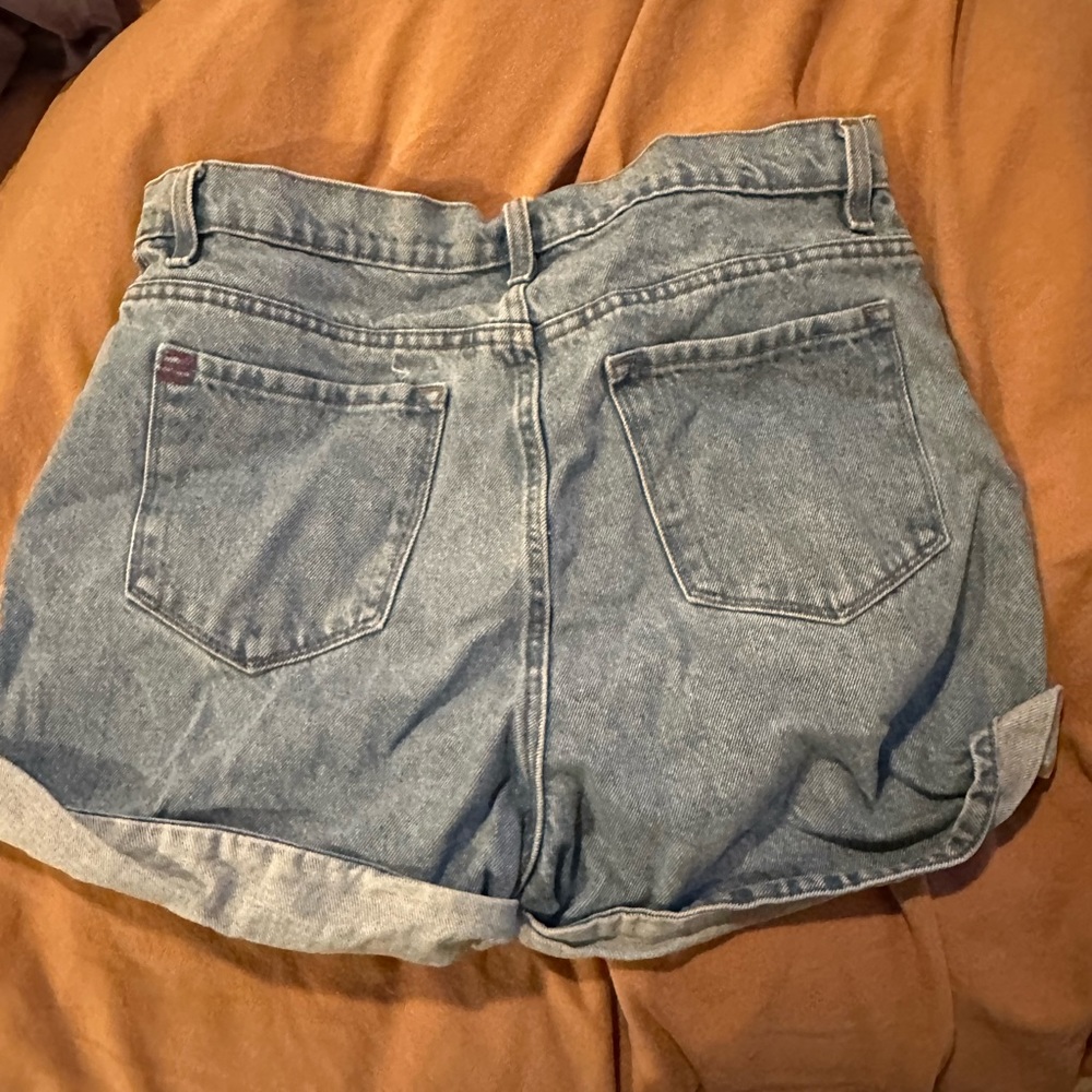 BDG rolled cuff denim shorts